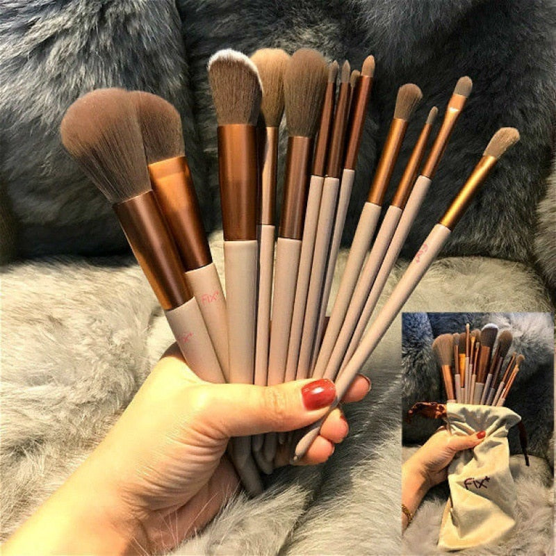 Professional Makeup Brushes Set Cosmetic Powder Eye Shadow Foundation Blush Blending Concealer Beauty Make Up Tool Brushes